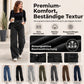 Damen High-Waist Stretch Denim Cargohose