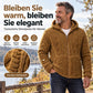 ⏰Countdown läuft! Aktion endet bald!⏰ Heravziehbare Herren-Sherpa-Kapuzenjacke mit Strukturmuster und Reißverschluss