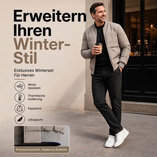 🚀Neu eingetroffen! 50% Rabatt!🚀 Warme Winter-Baseballjacke für Herren