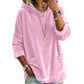 💞Top bewertet + 50% Rabatt!💞 Samt-Kapuzenpullover für Damen