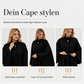 📢🎉50%Rabatt!!!🛍️✨Eleganter Damen-Cape-Mantel mit Stehkragen