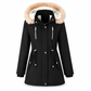 📢🎉50%Rabatt!!!🛍️❄️Dicht & warm, winterlicher Windschutz – Damen Winterparka mit Kunstfellkapuze ✨