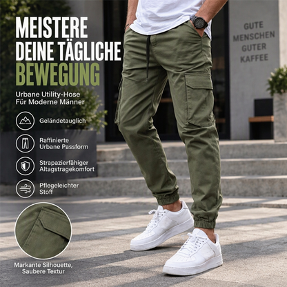 Lässige Outdoor-Cargohosen für Herren mit Kordelzug