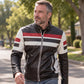 🔥Trending + Gratis Versand!🔥 Herren Vintage Jacke mit Stehkragen und Patchwork-Design