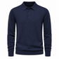 📢Kundenliebling + 50% Rabatt!📢Einfarbiges langärmliges Herren-Strickoberteil, Pullover