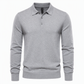 📢Kundenliebling + 50% Rabatt!📢Einfarbiges langärmliges Herren-Strickoberteil, Pullover