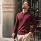 📢Kundenliebling + 50% Rabatt!📢Einfarbiges langärmliges Herren-Strickoberteil, Pullover