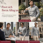 📢Kundenliebling + 50% Rabatt!📢Einfarbiges langärmliges Herren-Strickoberteil, Pullover