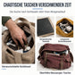 🔥Nr. 1!🔥 Herren Umhängetasche mit großem Fassungsvermögen, langlebige Business Casual Schultertasche mit mehreren Taschen