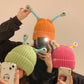 🎅Weihnachtsgeschenkidee!🎁Leuchtende kleine Monstermütze