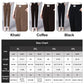 Stick It Roller2023 New-Corduroy hohe Taille gerades Bein Plüsch Hosen für Frauen