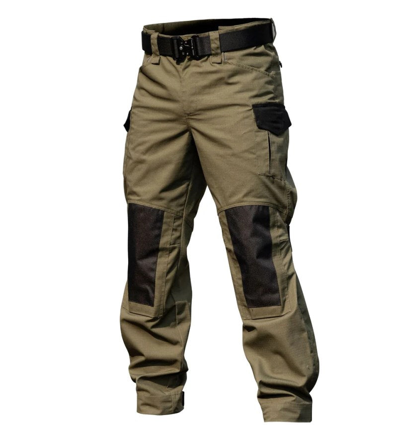Cargohose Herren Wasserdicht - Outdoor Arbeitshose Mit Multi-Taschen Ripstop