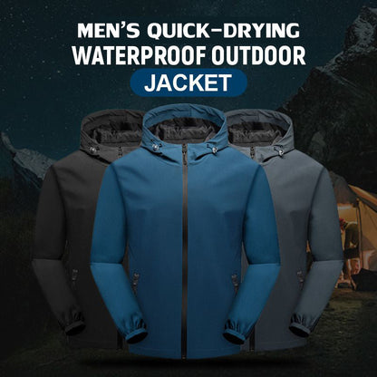 Wasserdichte, schnell trocknende Outdoor-Jacke für Männer🔥Kostenloser Versand🔥