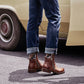 Herren-Leder-Vintage-Lederstiefel【KOSTENLOSER VERSAND】
