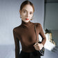 Fleece-Crossover-Rollkragenpullover【Kaufen Sie 2 versandkostenfrei】
