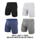 Flache Sport-Stretch-Slips für Herren mit mittlerer Taille