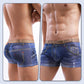 Kreative Unterhose im Denim-Look für Herren